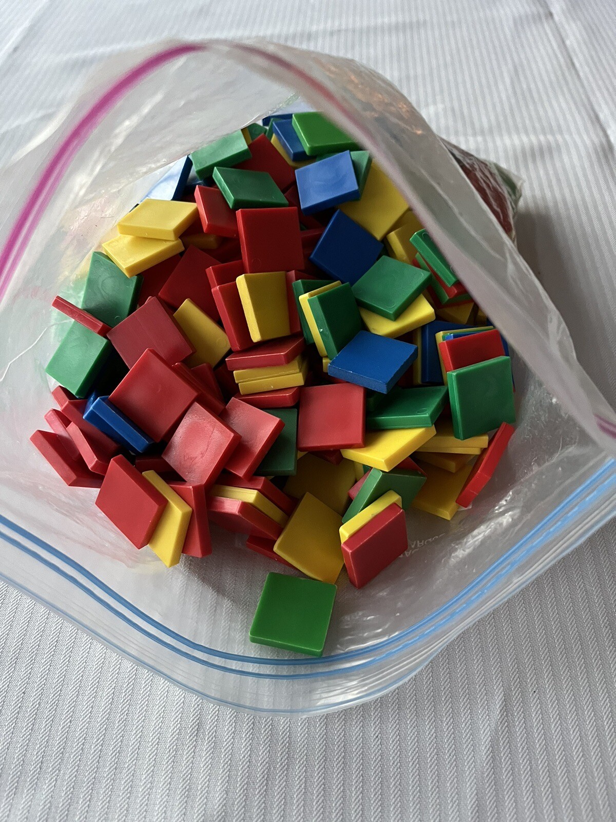 Plastic Color Tiles-400 Manipulatives For Kids