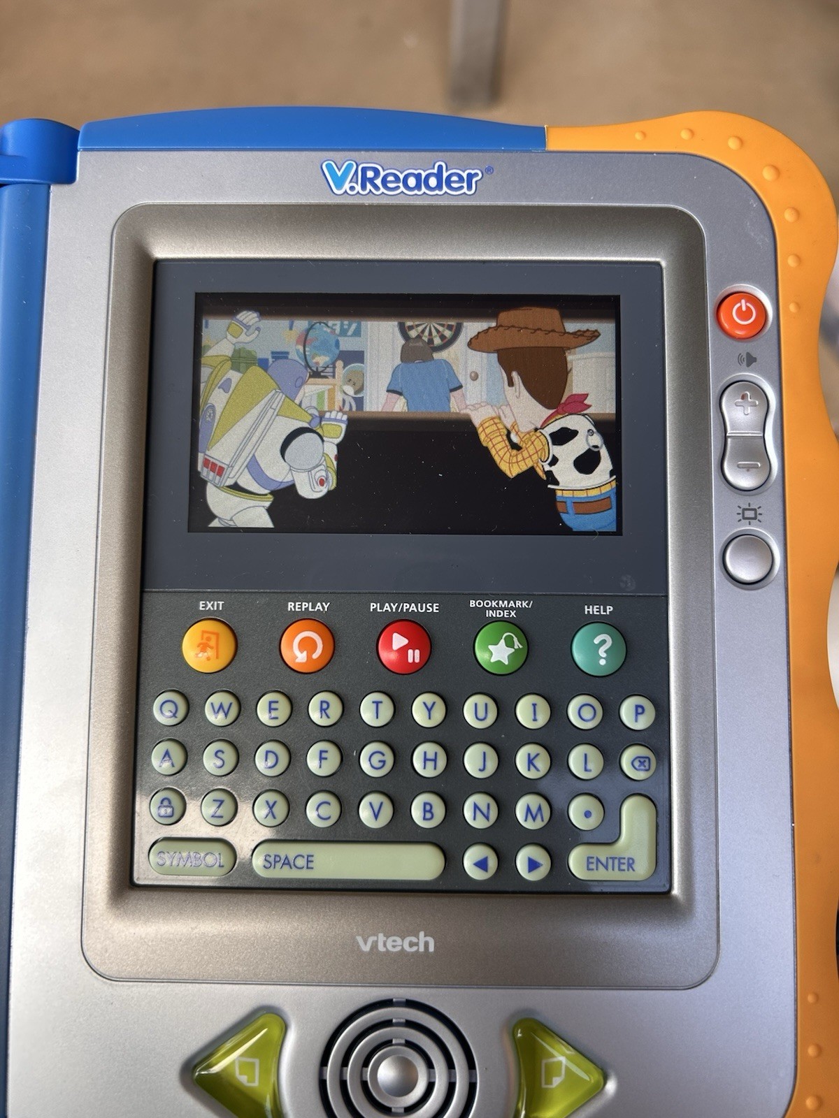 VTECH V. Reader With Four Games Tested Shrek Dora Tangled Toy Story