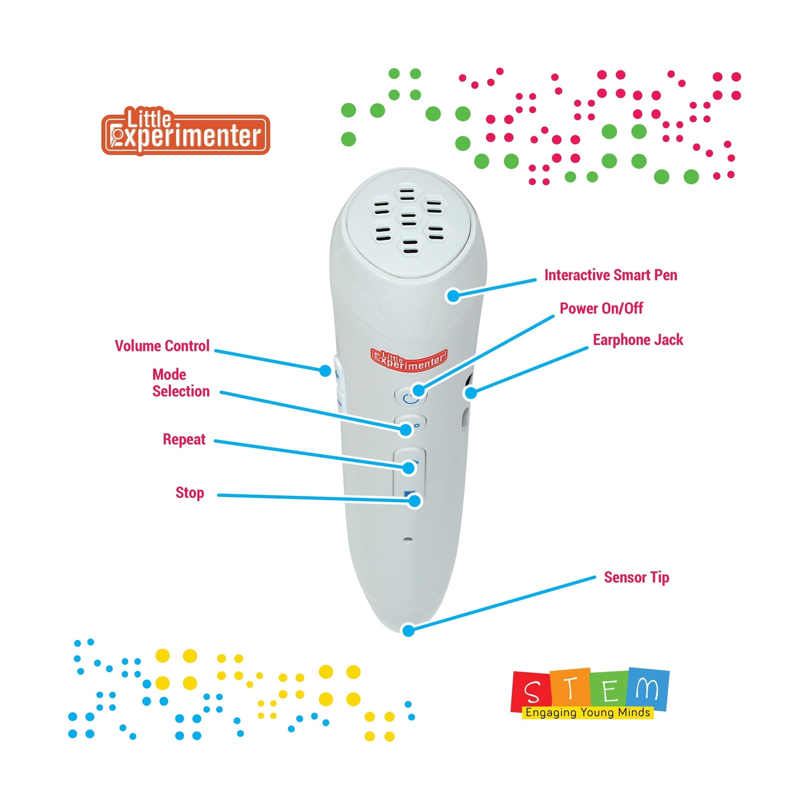 Little Experimenter Talking Globe – Interactive Globe for Kids Learning with …