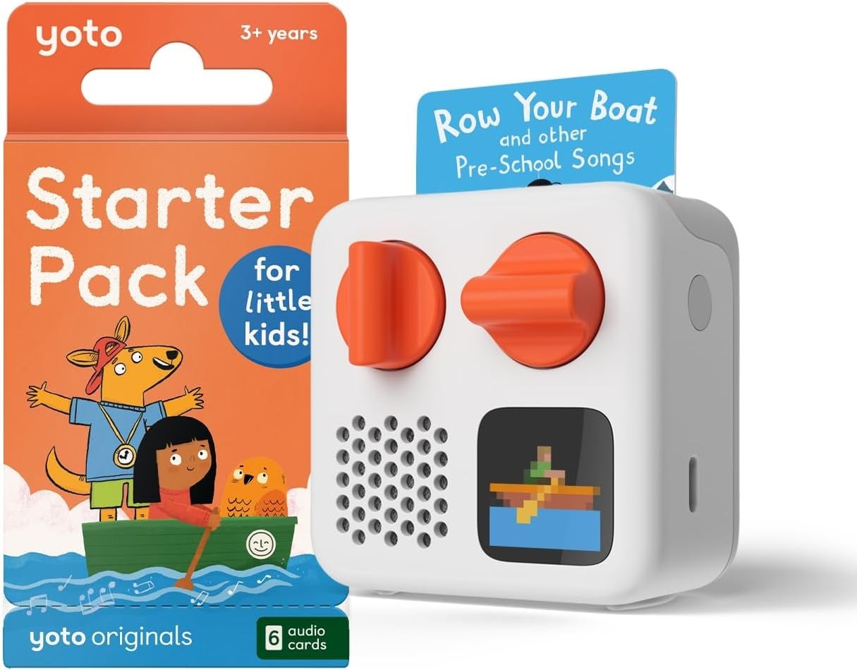 Mini 2024 Edition + Starter Pack for Little Kids Bundle – Screen-Free Bluetoo…