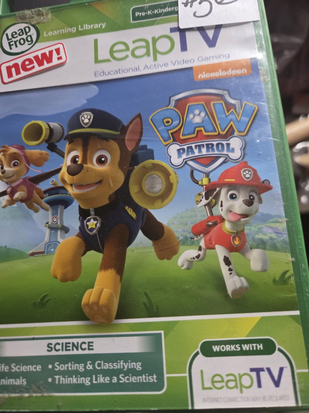 LeapFrog Nickelodeon PAW PATROL Active Video Game (LeapTV 2014)