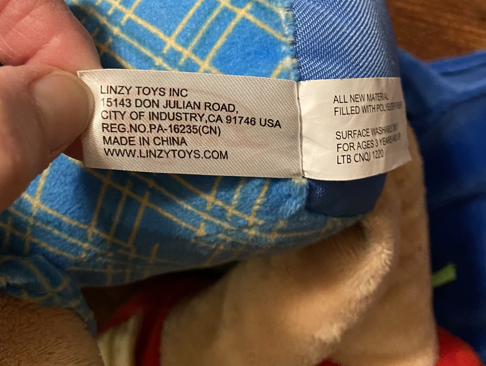 Linzy Learn to Dress Teddy Bear Fine Motor Dexterity Occupational Therapy EUC