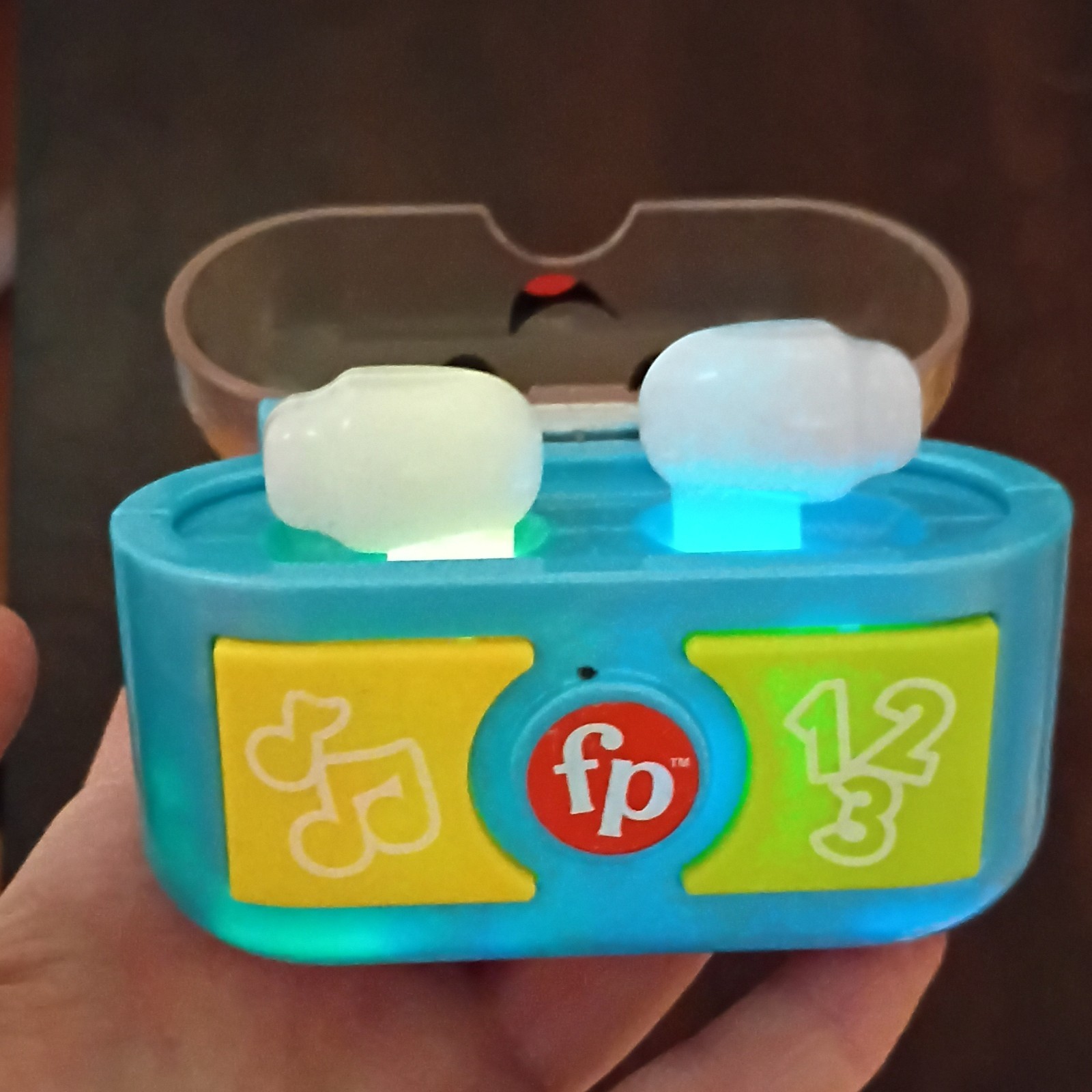 Fisher-Price Light-Up Learning Toy w/ Music & 123, Age 12M-4Y