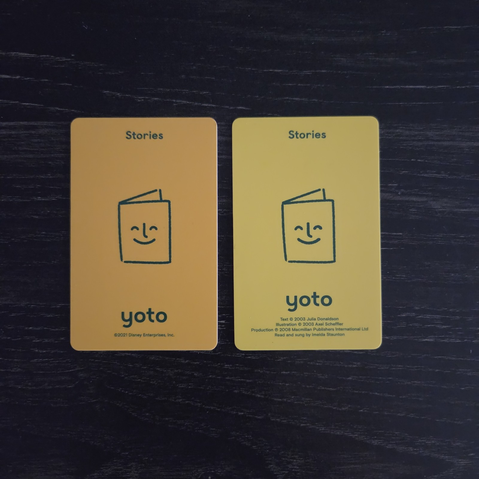 Yoto Stories Audio Cards Disney Sleeping Beauty The Snail And The Whale Lot Of 2