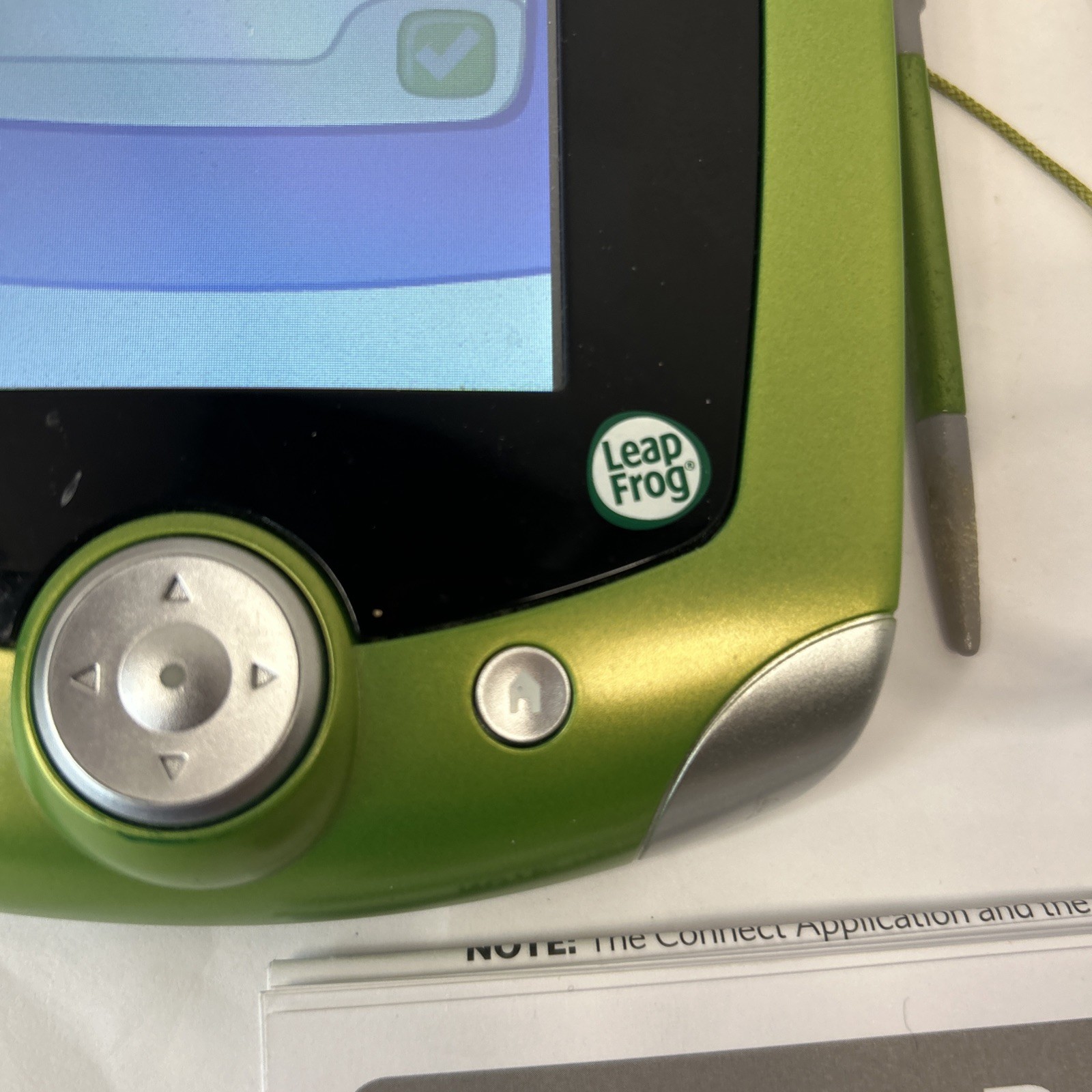 LeapFrog LeapPad2 Explorer Kids Learning Tablet Green No Games Read