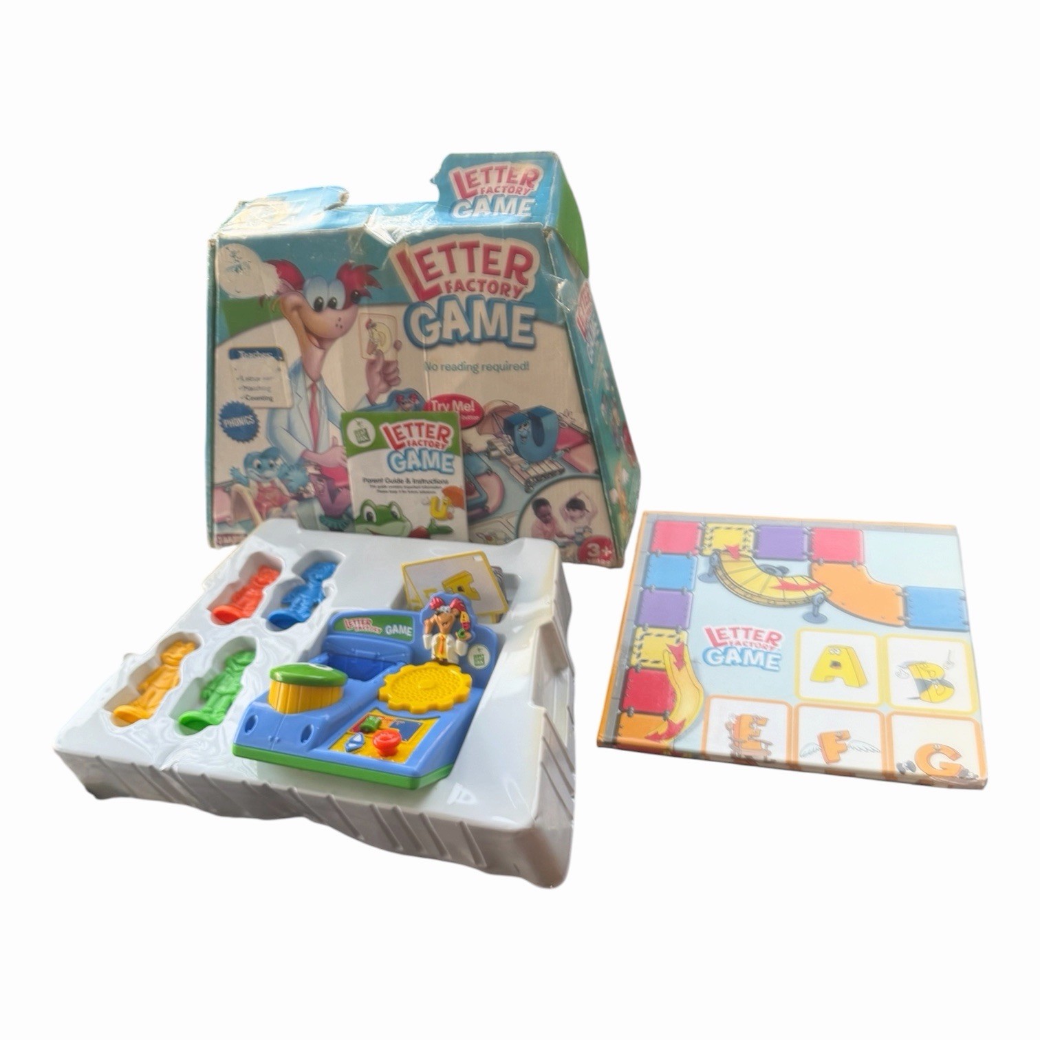 LEAP FROG Letter Factory Board Game – Works Complete