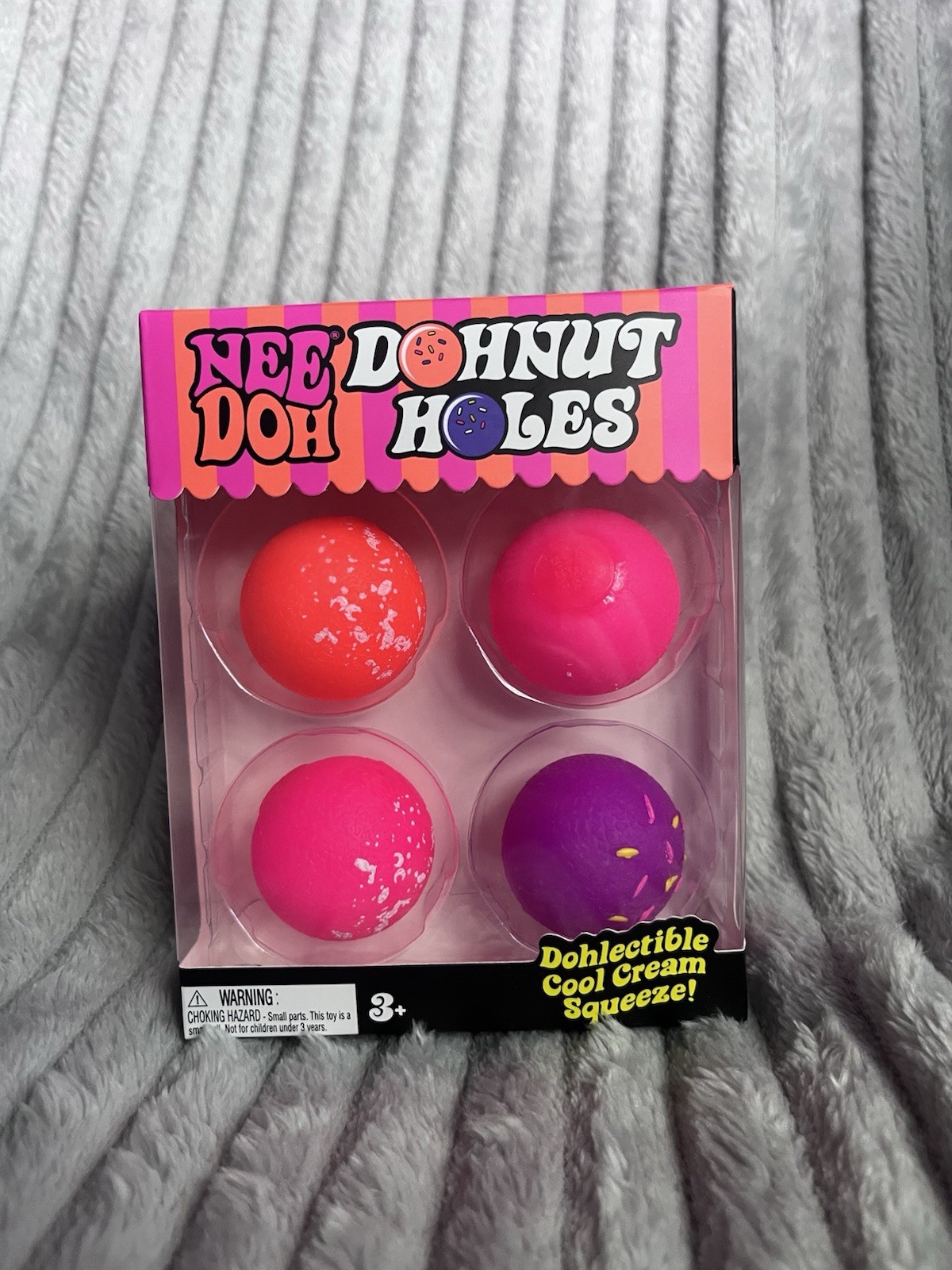 Authentic Needoh Lot Nice-sicle, Dohnut holes, Ice Baby, Twirl Cube & Glob NIB