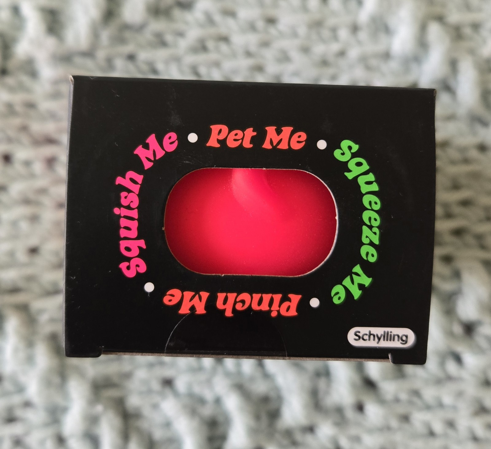 NEEDOH Funky Pup DOG Nee Doh Stress Ball SQUISHY Fidget PINK New Authentic