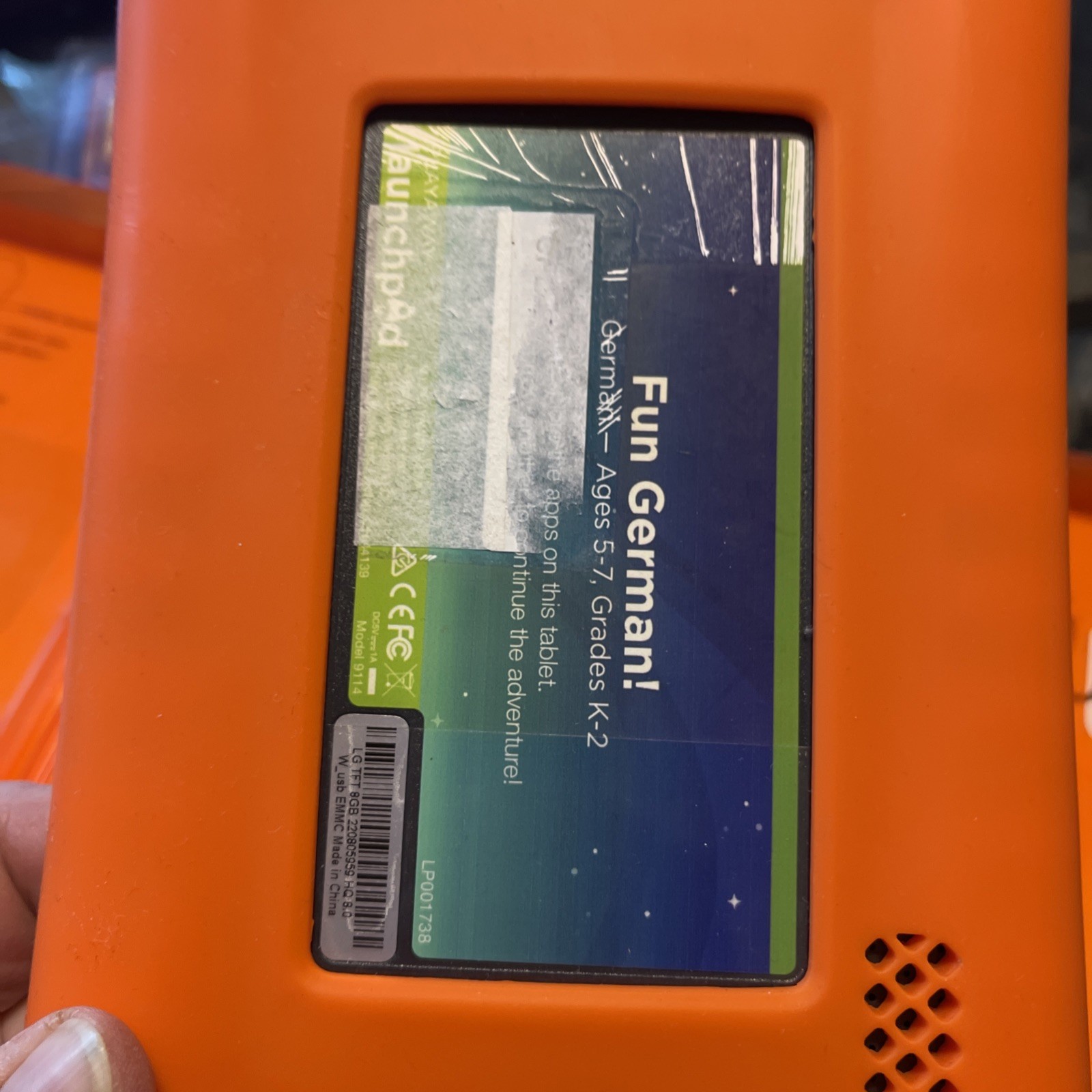 Playaway LaunchPad Pre-Loaded Learning Tablet for Kids Used Tested Working Great