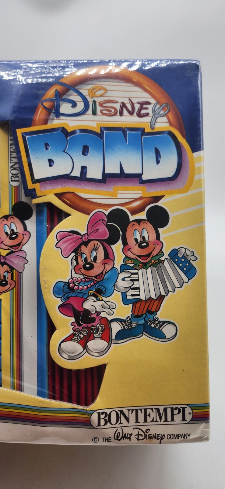 Vintage The Walt Disney Company Band Accordio Music Method “7Note 7Color” ITALY