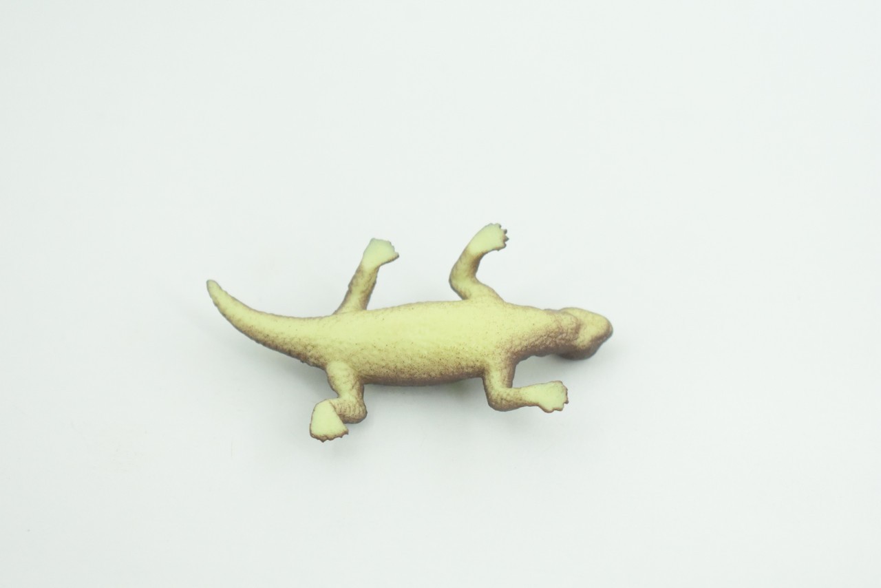Toy Gila Monster, Desert Lizard, Realistic Hand Painted Rubber, 2.5″ WR42 B197