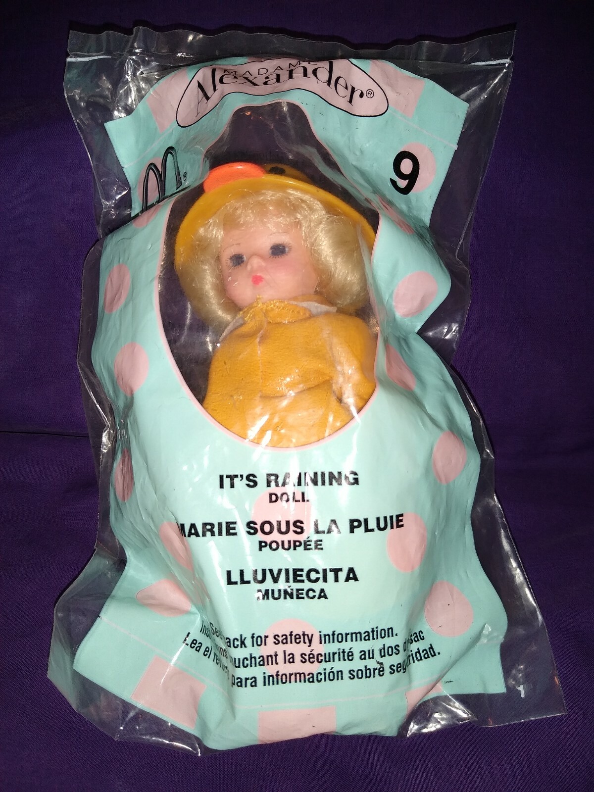 5 ea Brand NEW McDonald’s Madame Alexander “It’s Raining” Dolls for ljia36