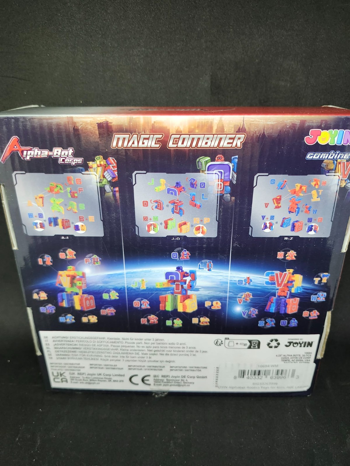 All 26 Alpha-Bots Transforming Letters Alphabet Transformer Robots Alphabots