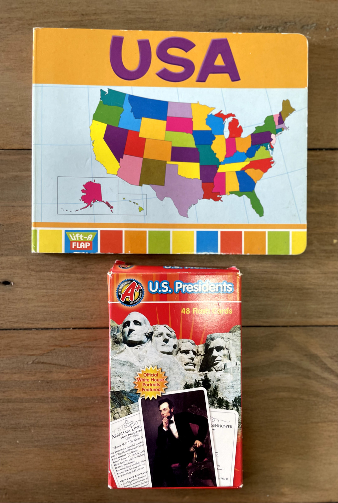 United States & Presidents Home School Bundle Includes Rolling America Game