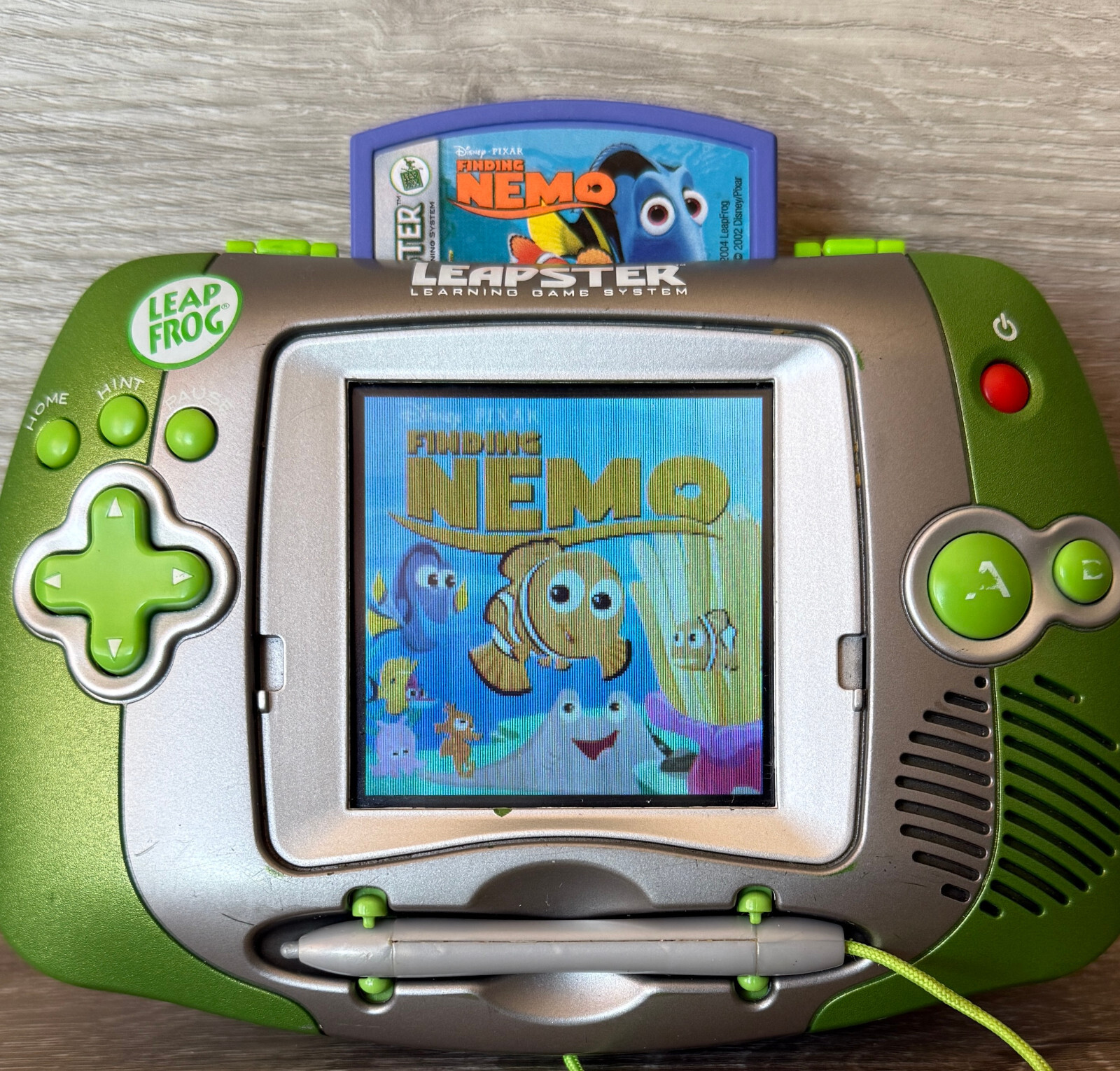 LeapFrog Leapster Disney Pixar Finding Nemo Learning Game Cartridge (Pre-K to K)