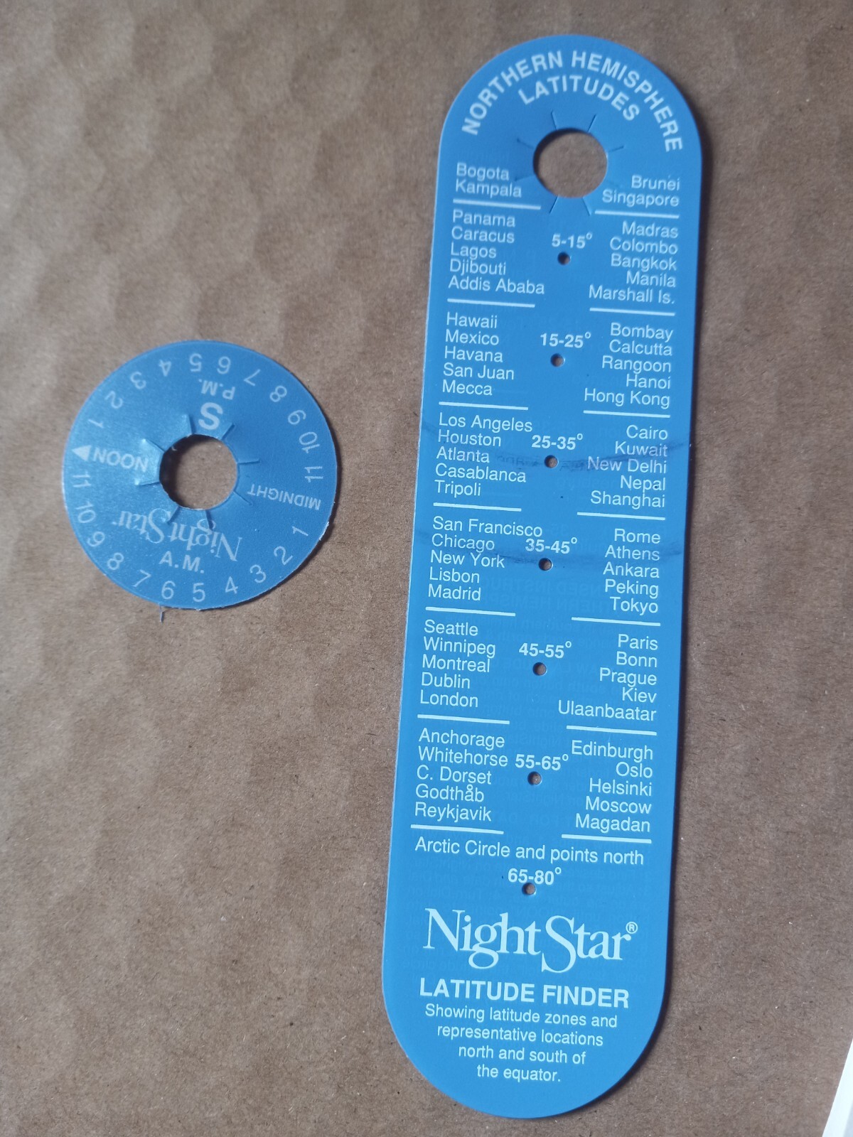 NightStar The Flexible Star Map 1985