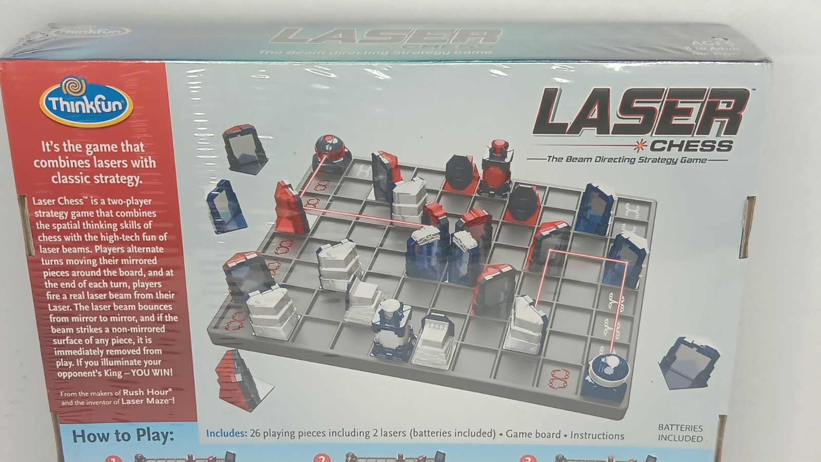 ThinkFun Laser Chess Two Player Strategy Beam Game Toy Brand New Sealed