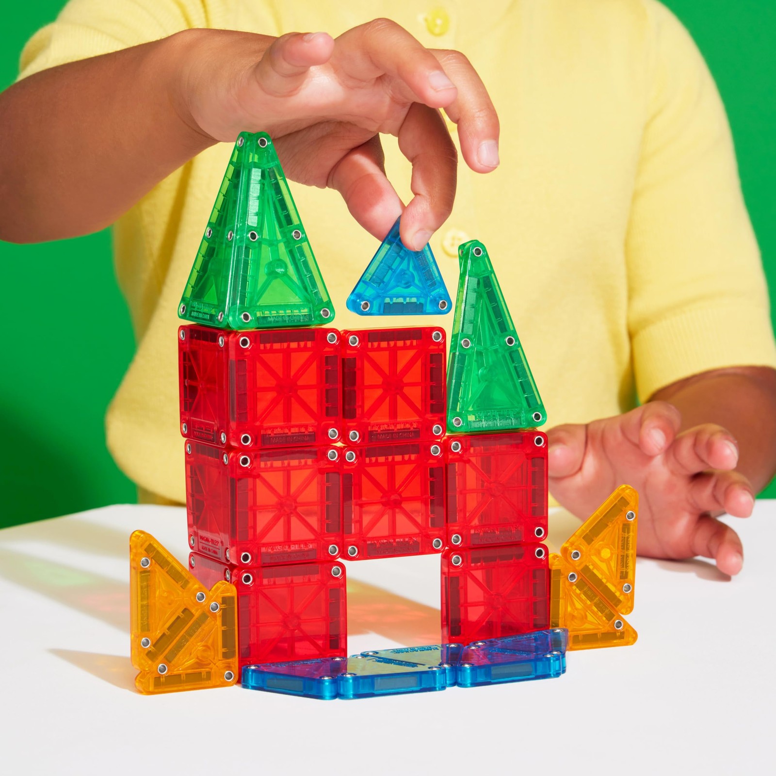 MAGNA-TILES microMAGS 26-Piece Travel Magnetic Small, Multi-coloured