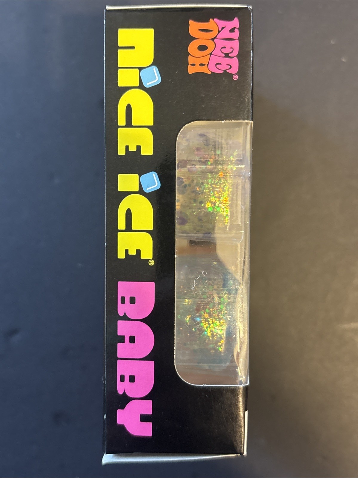 NeeDoh Nice Ice Baby Sensory Squish Cube Super Solid Stress Toy