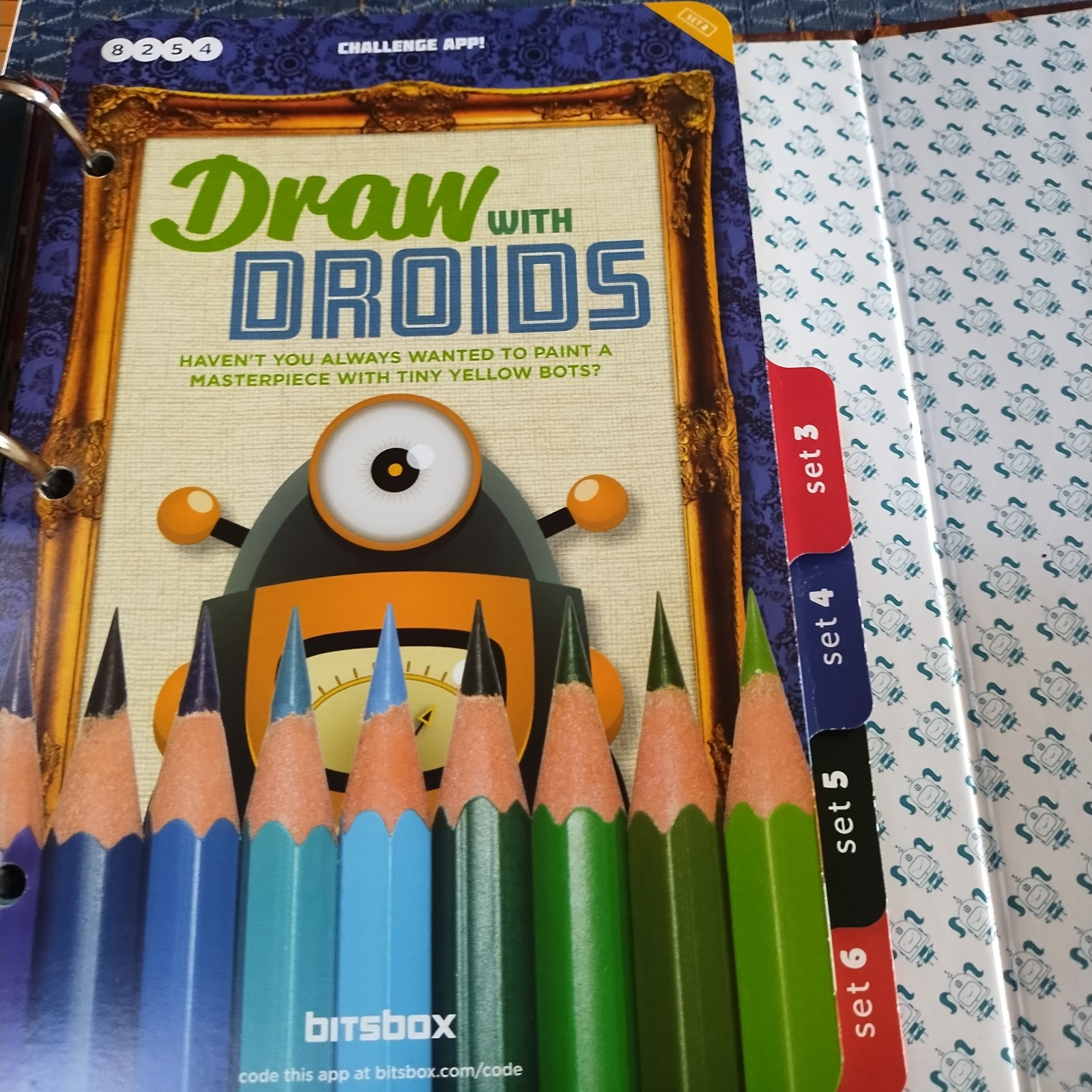 Bitsbox Apper Keeper Binder Volume 1 Sets 1-6 Coding for Kids Homeschool