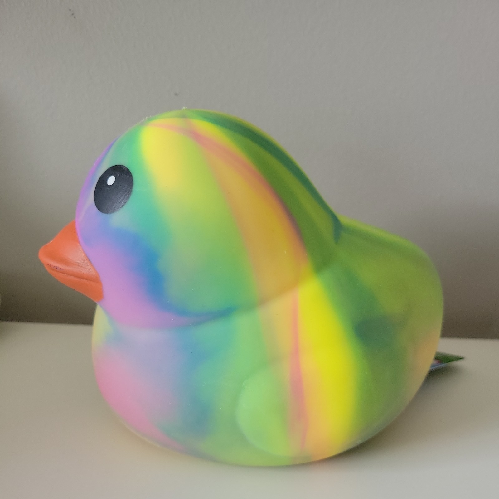 Sunny Days JUMBO Squeezy Tie Dye Duck Multi-Color Tiktok VIRAL Squishy Toy NEW