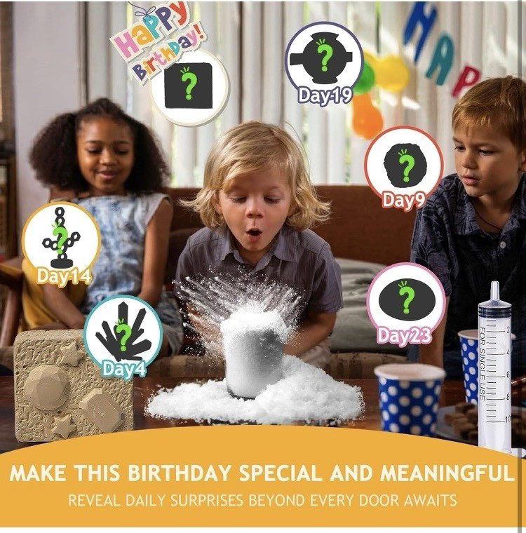 NEW My Birthday Countdown Calendar Innovative Science Kit STEM