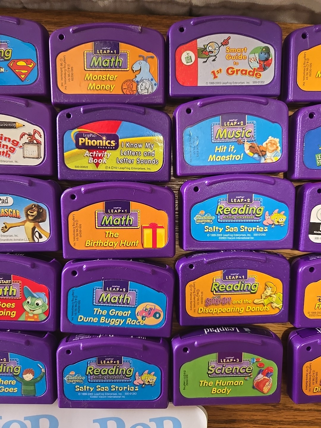 LeapFrog LeapPad Original Learning System Educational Reader Works! 26 Games