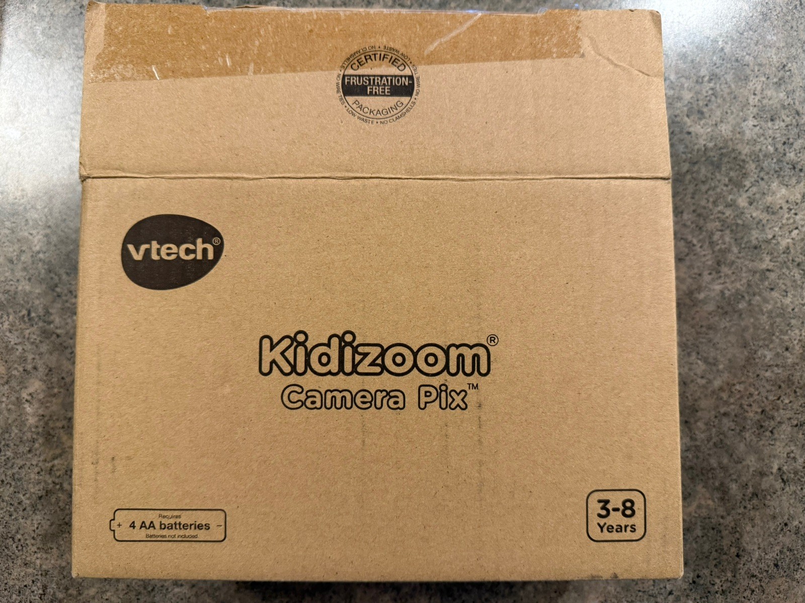 VTech KidiZoom Kids Digital Camera Pix Plus, Blue (3-8 Years) 4x Digital Zoom
