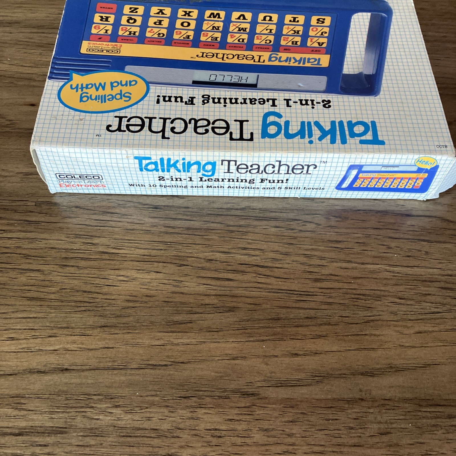Vintage Coleco Talking Teacher Educational Toy Play & Learn Model 8100 WORKS
