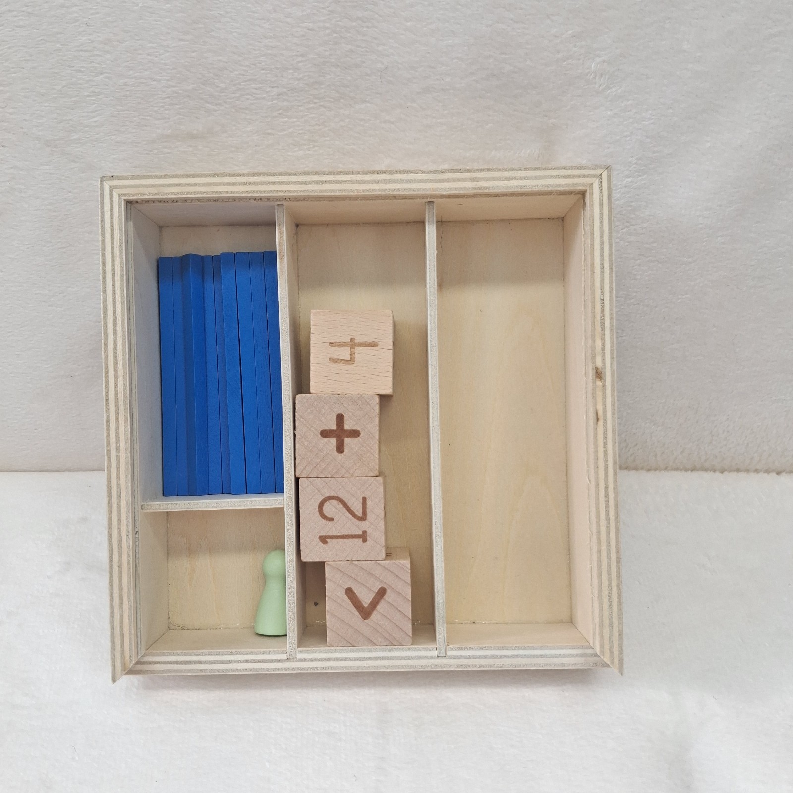The Good and the Beautiful Math Kindergarten Wooden Box *INCOMPLETE*