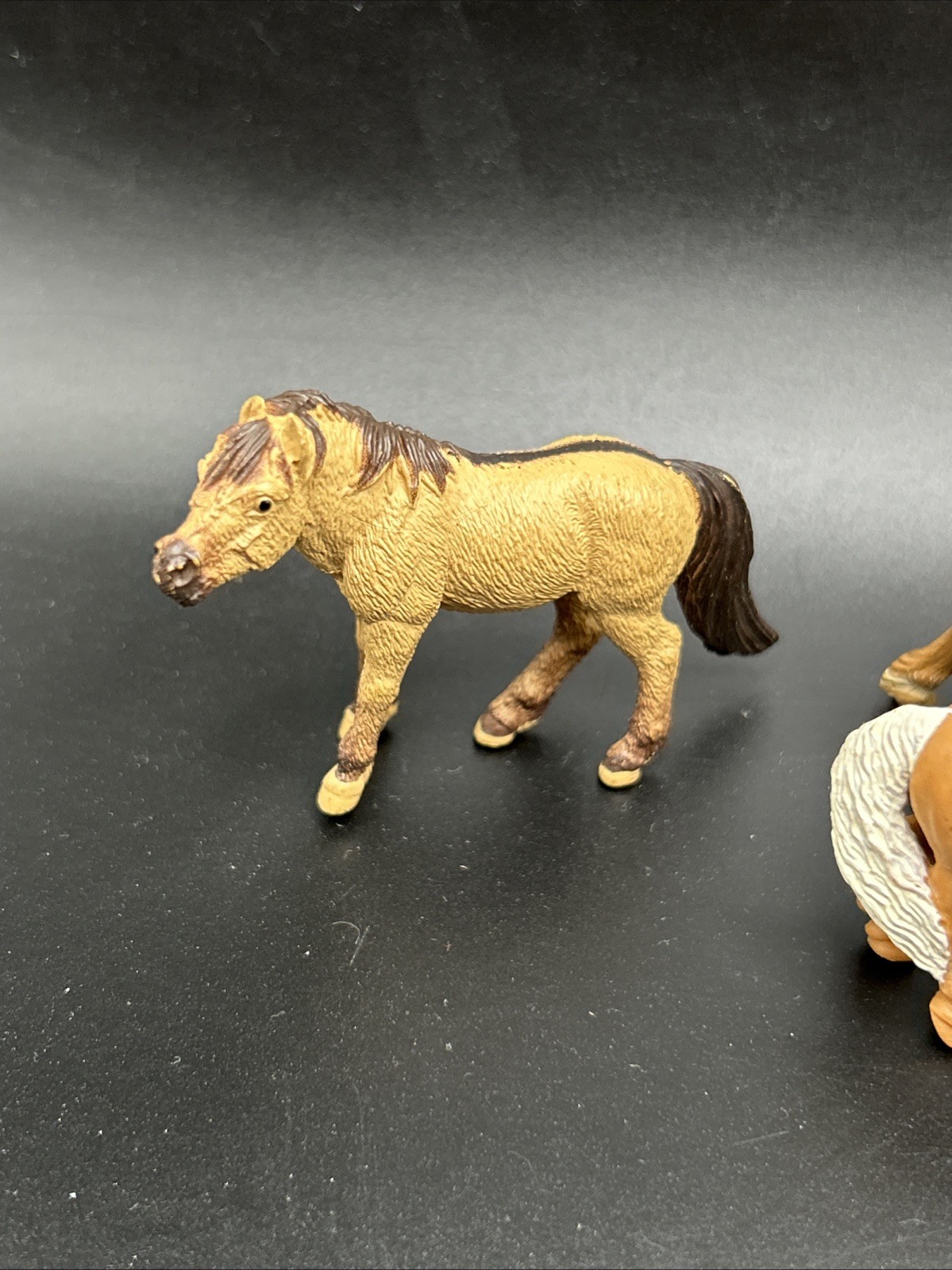 Safari LTD 2” mini horse Lot 6 Animal Figurine farm toy figure 1990s