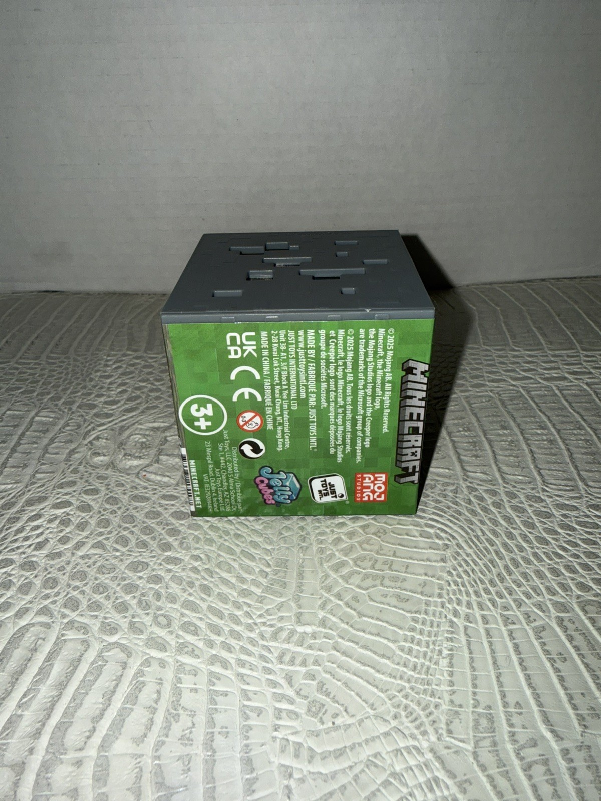 Minecraft Green Jelly Cube Squishy NIB