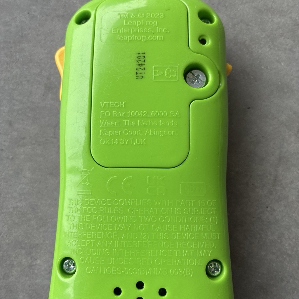 Working LeapFrog Electronic Learning Toy Learning Remote 2023 MPN 61741 Ages 1-3