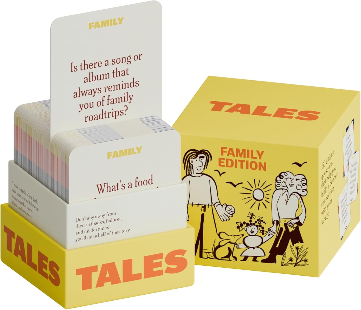 Tales Family Edition – 150 Conversation Starter Cards ” FREE SHIPPING “