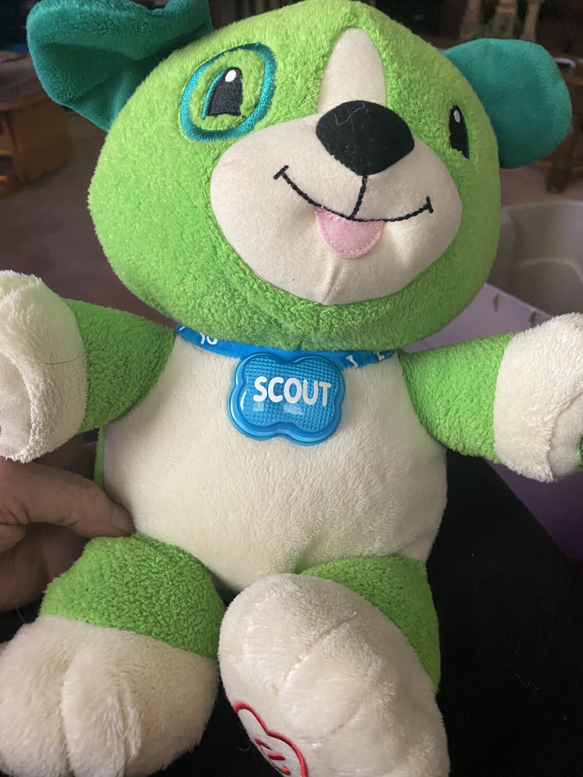 LeapFrog My Pal Scout Plush Dog Interactive Puppy Learning Talks Sings