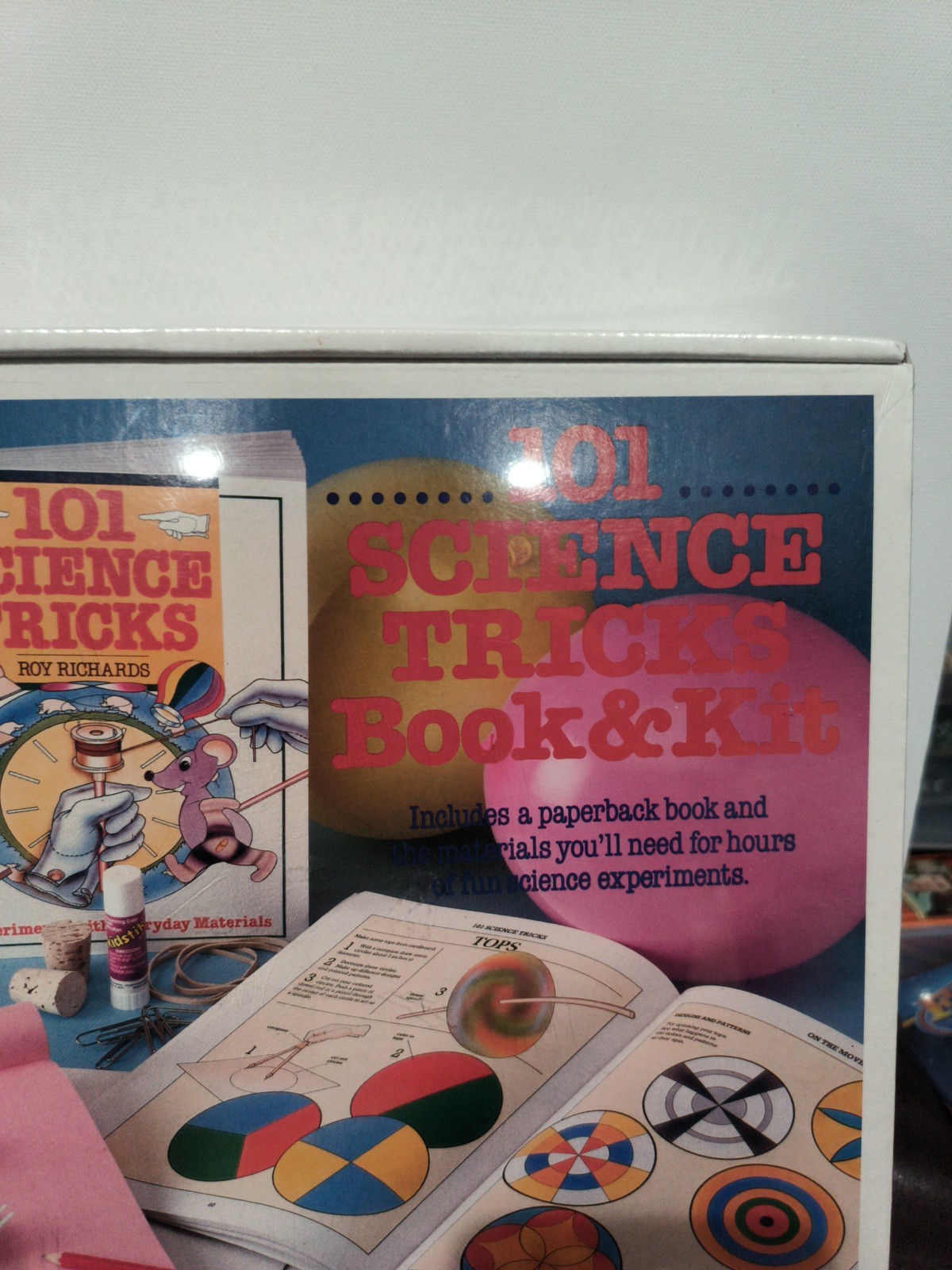 101 Science Tricks Book & Kit Roy Richards NEW NIP Sealed
