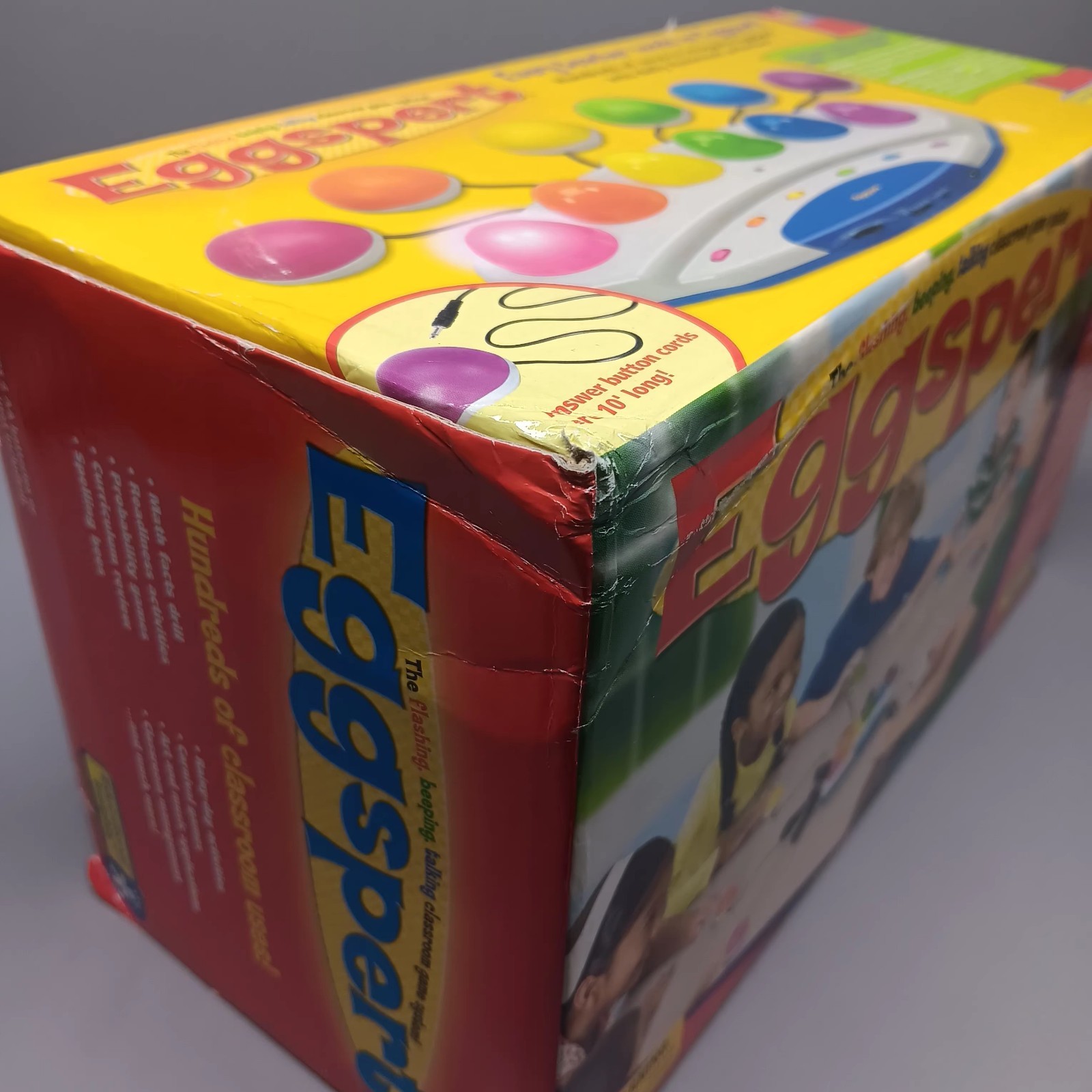 Eggspert Classic Educational Insights Classroom Buzzer Game Math, Spelling, Art