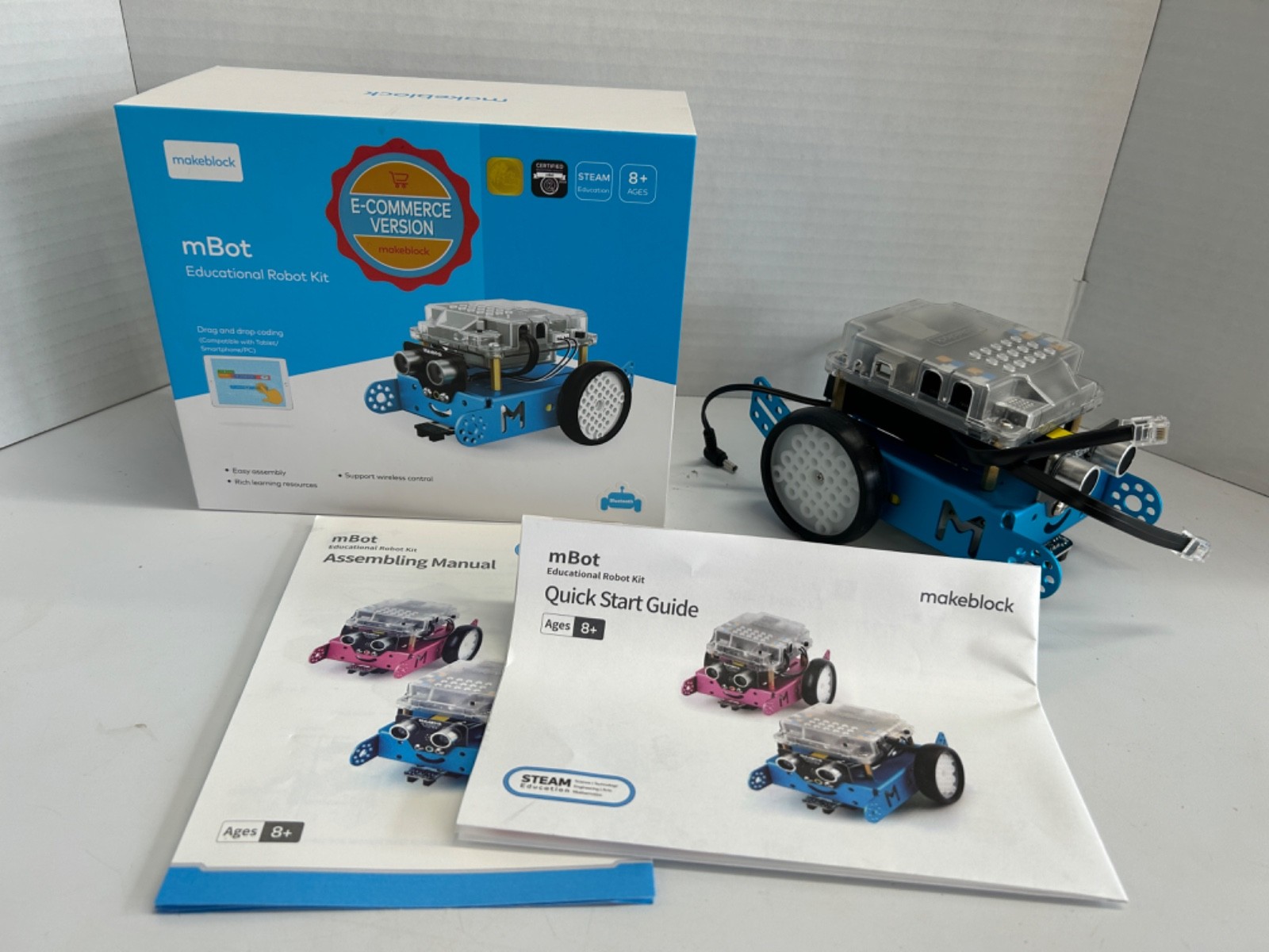 Makeblock mBot Educational Robot Kit V1.1 Bluetooth Dongle STEM Starter – OPEN