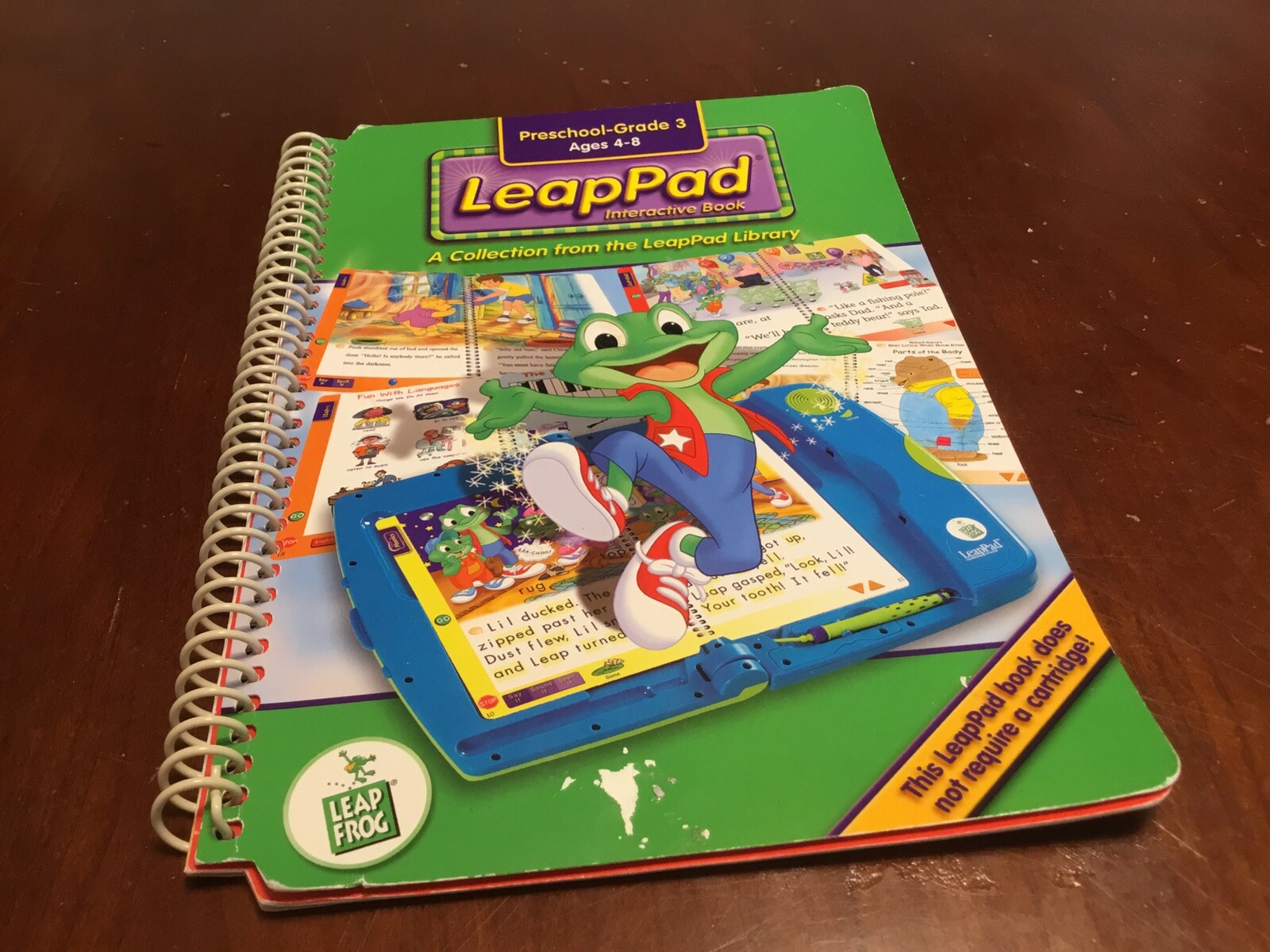 Leap Frog Pad Interactive Book Ages 4-8 Book Only