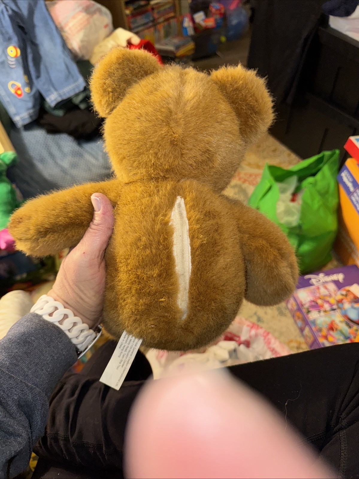 1998 General Creation Math Teacher Teddy Bear Teaching Add & Sub Talking Plush