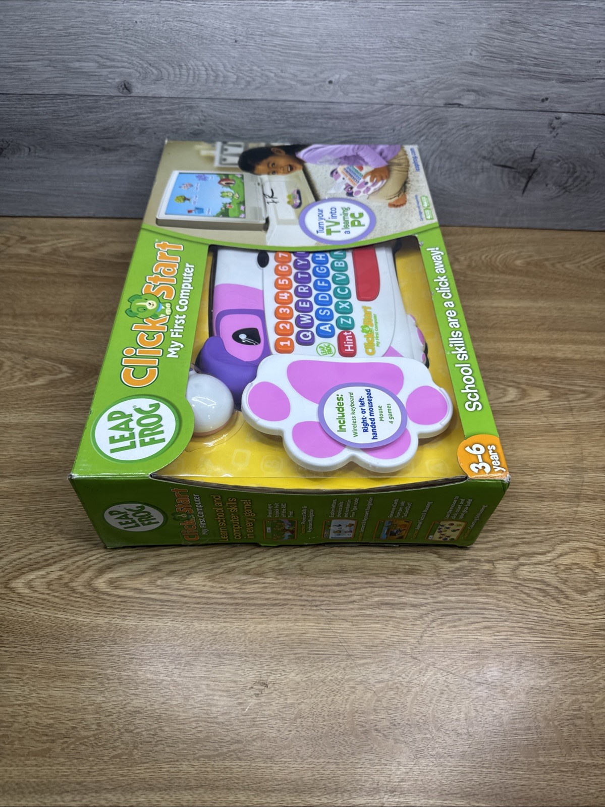 LeapFrog Clickstart My First Computer Wireless Keyboard New Sealed