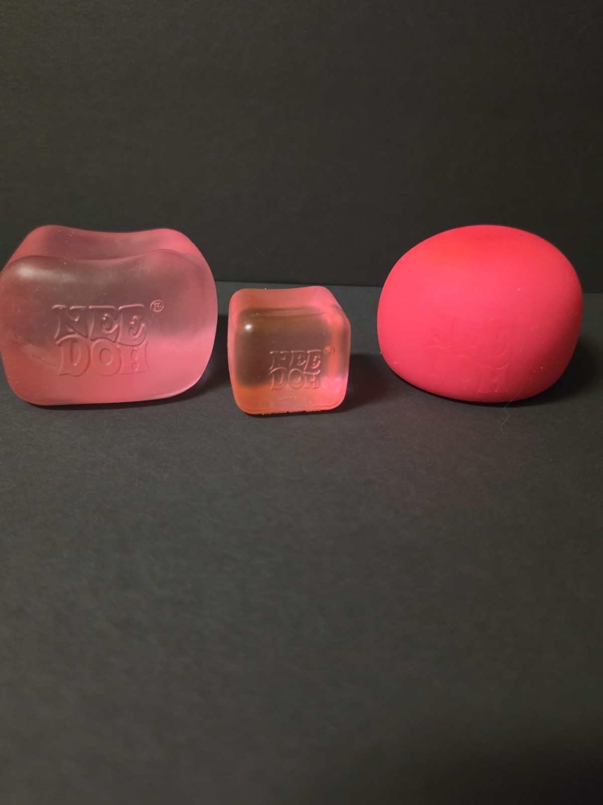 Needoh Nice Cube, Nice Ice Baby And Glob Ball-Authentic
