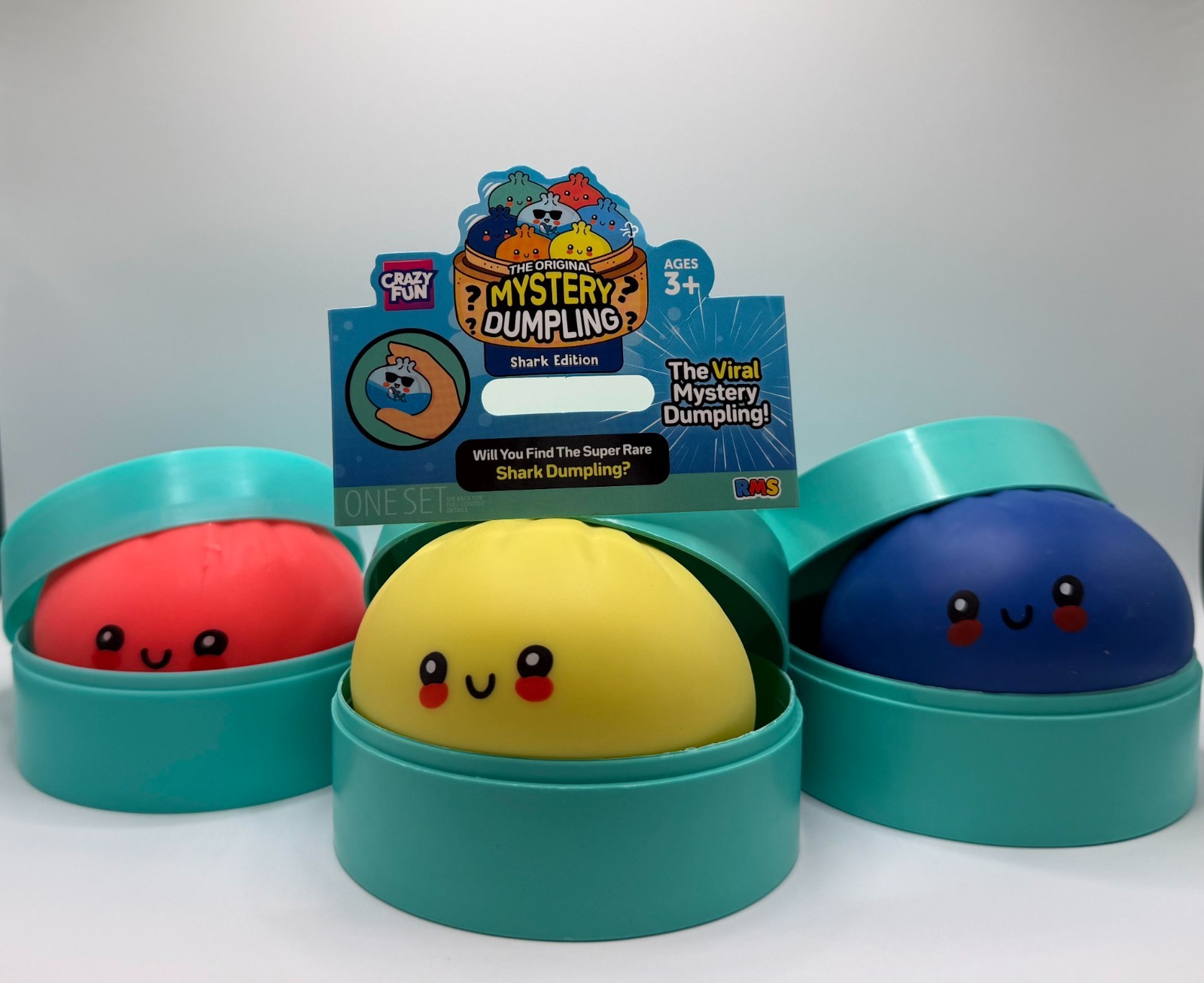 RMS Dumpling Shark Edition-Opened, Lot of 3!