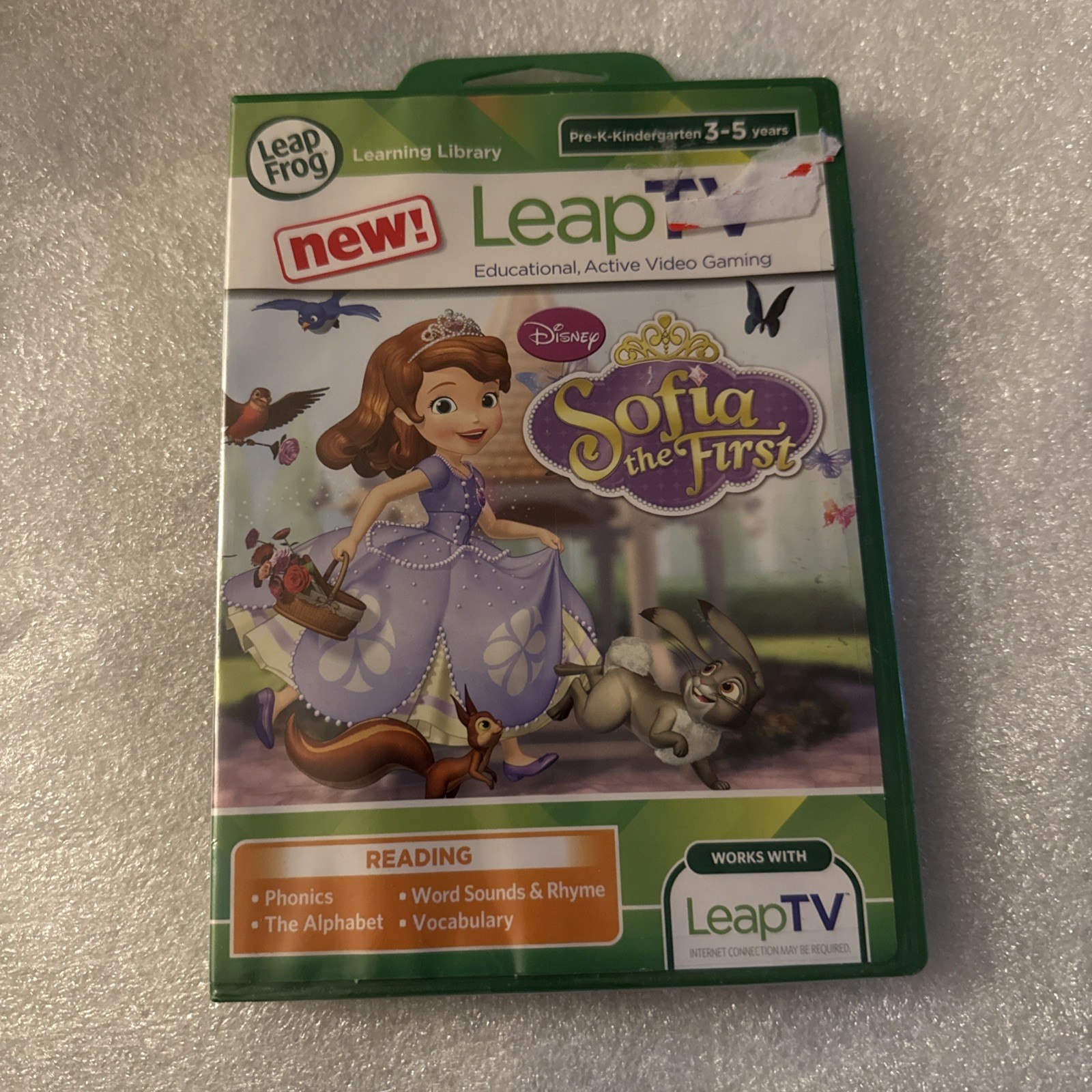 💥NEW💥 LeapFrog LeapTV Disney Sofia The First Educational Active Video Game