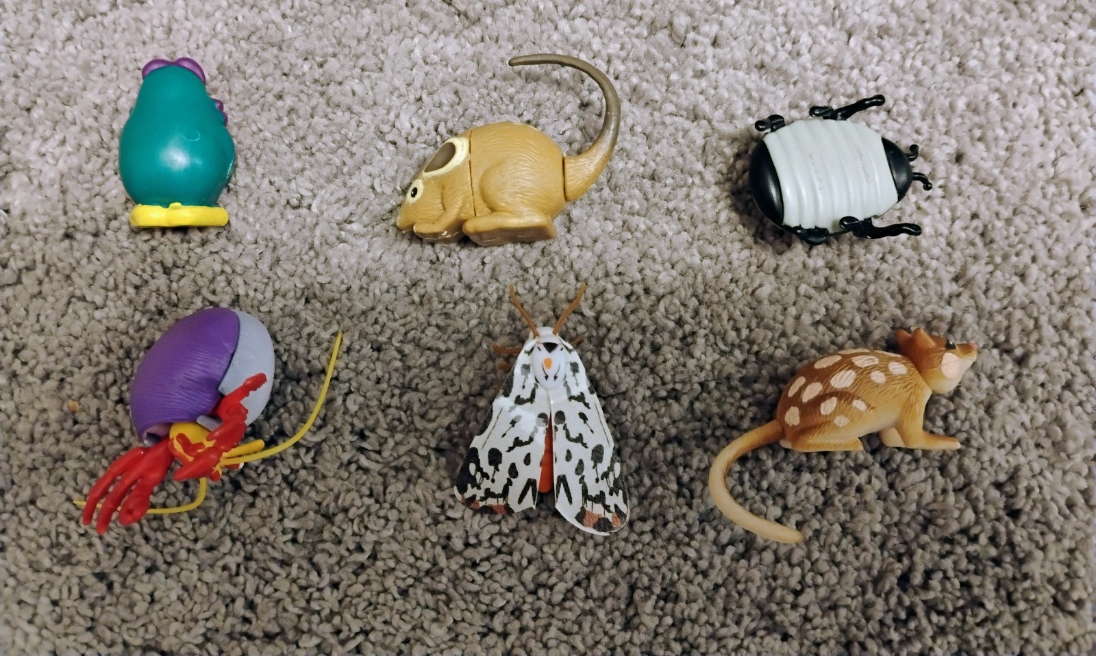 Y2K Yowie Dittie Animal And Toy Lot Australia Small Toy