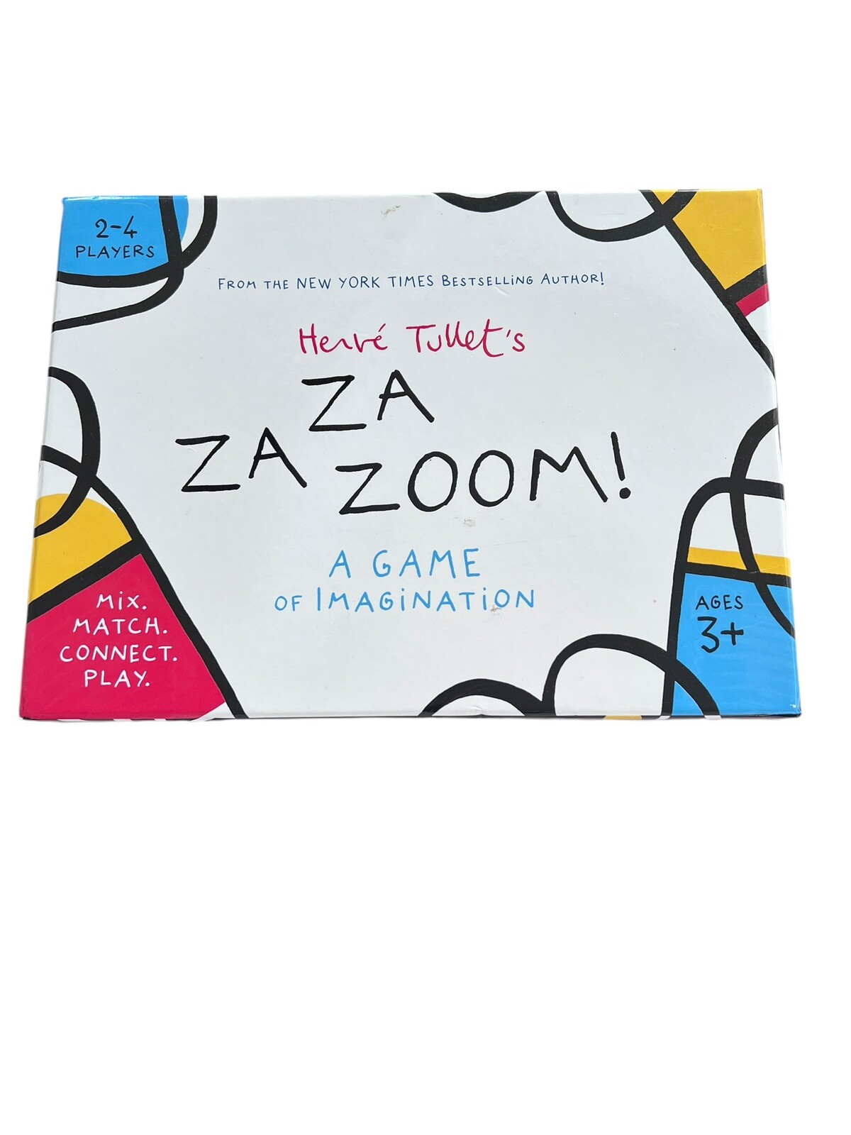HTF Za Za Zoom Imagination Preschool Game No Reading Author Herve Tullet 3+