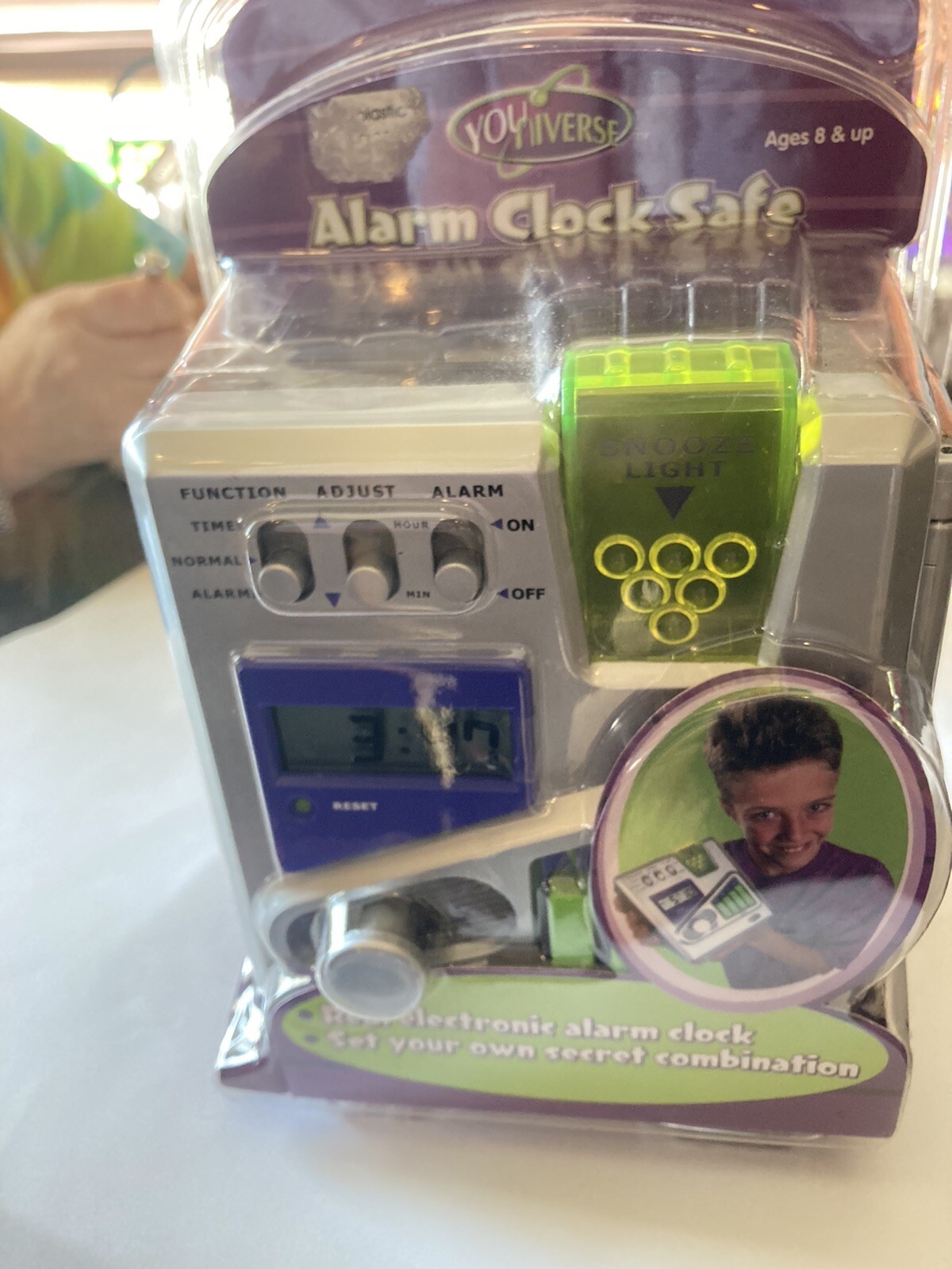 NIB Collector Toy 2004 YoUniverse Alarm Clock Safe Summit Learning Machine