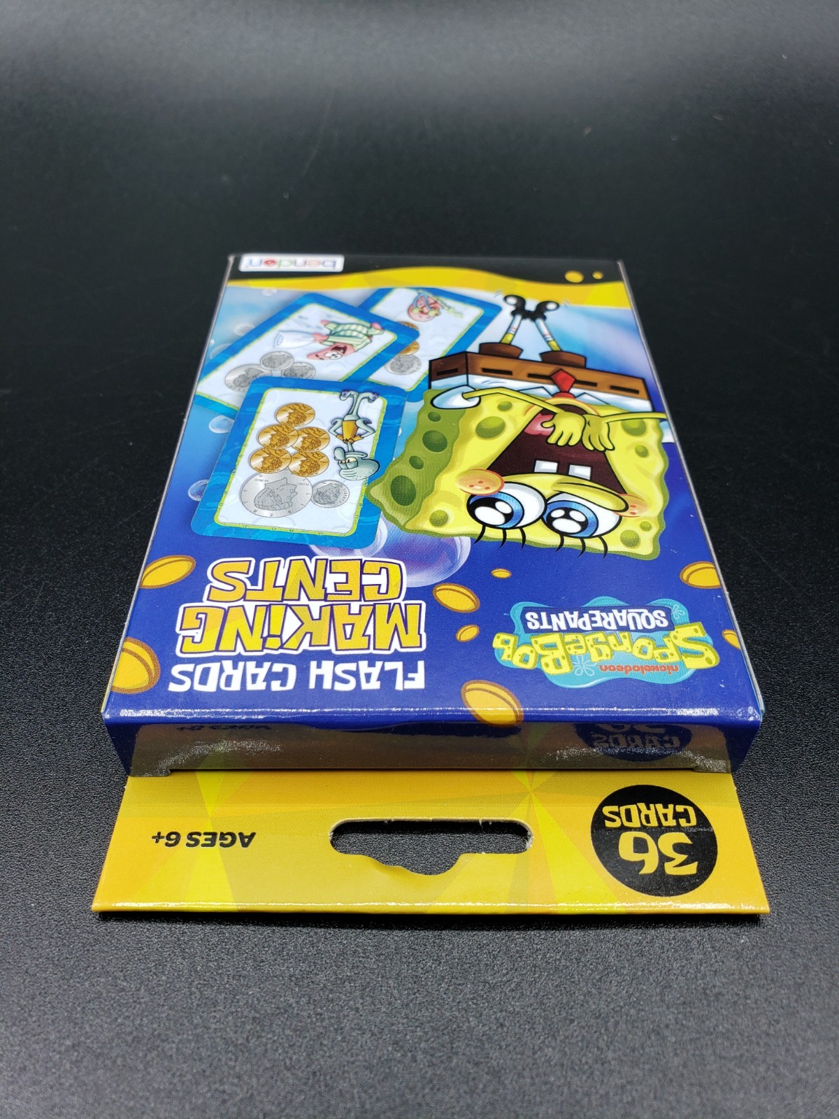 2025 Nickelodeon SpongeBob SquarePants “Making💰Cents🤑” 36 Learning Cards NIB