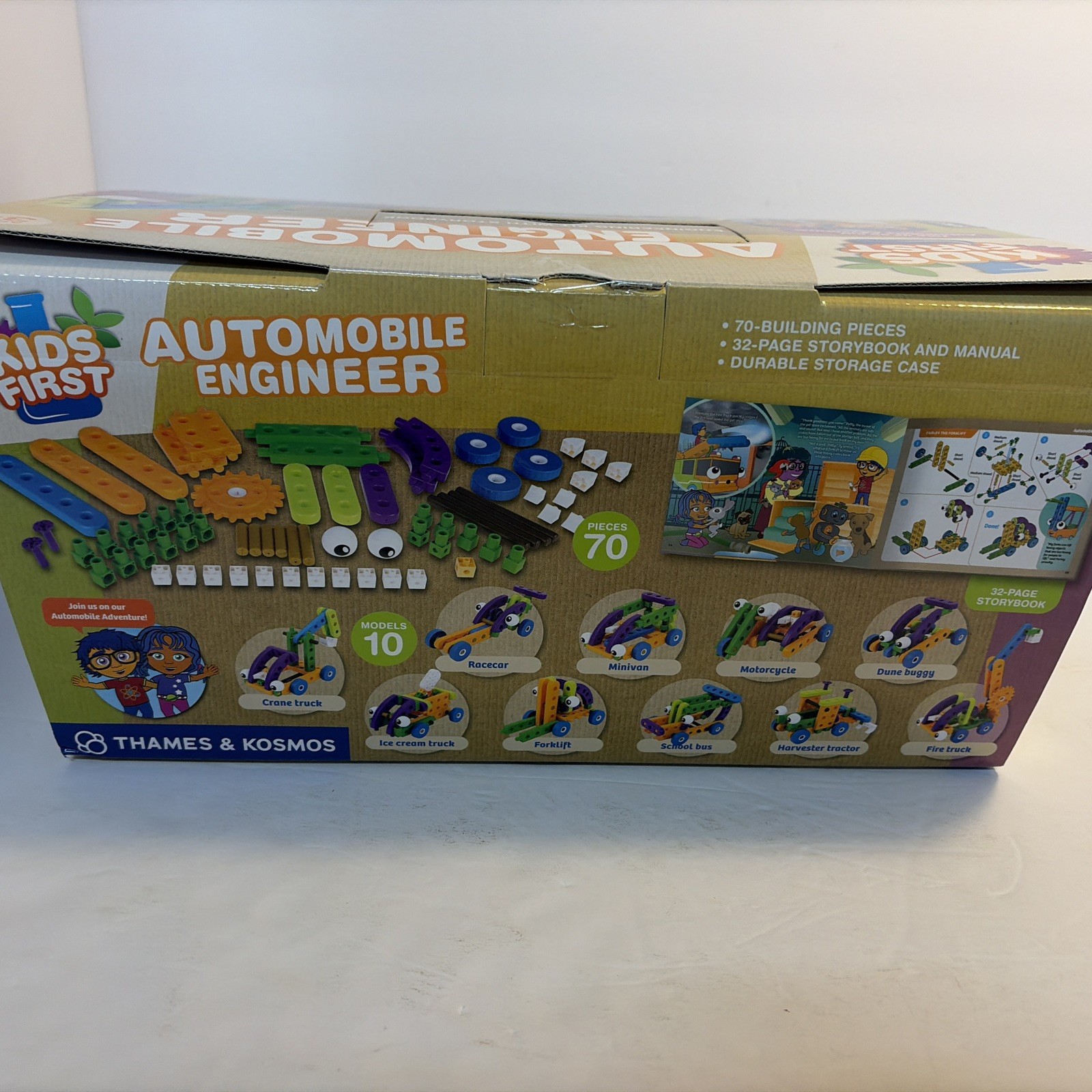 THAMES & KOSMOS – KIDS FIRST AUTOMOBILE ENGINEER KIT WITH STORYBOOK (NEW)