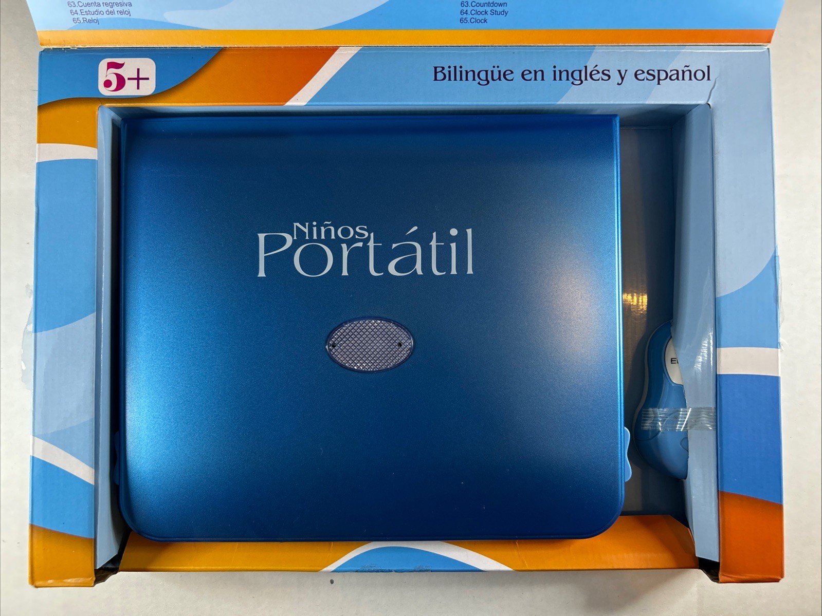 NEW Kids Laptop Bilingual Spanish English 130 Learning Functions Ninos Portatil